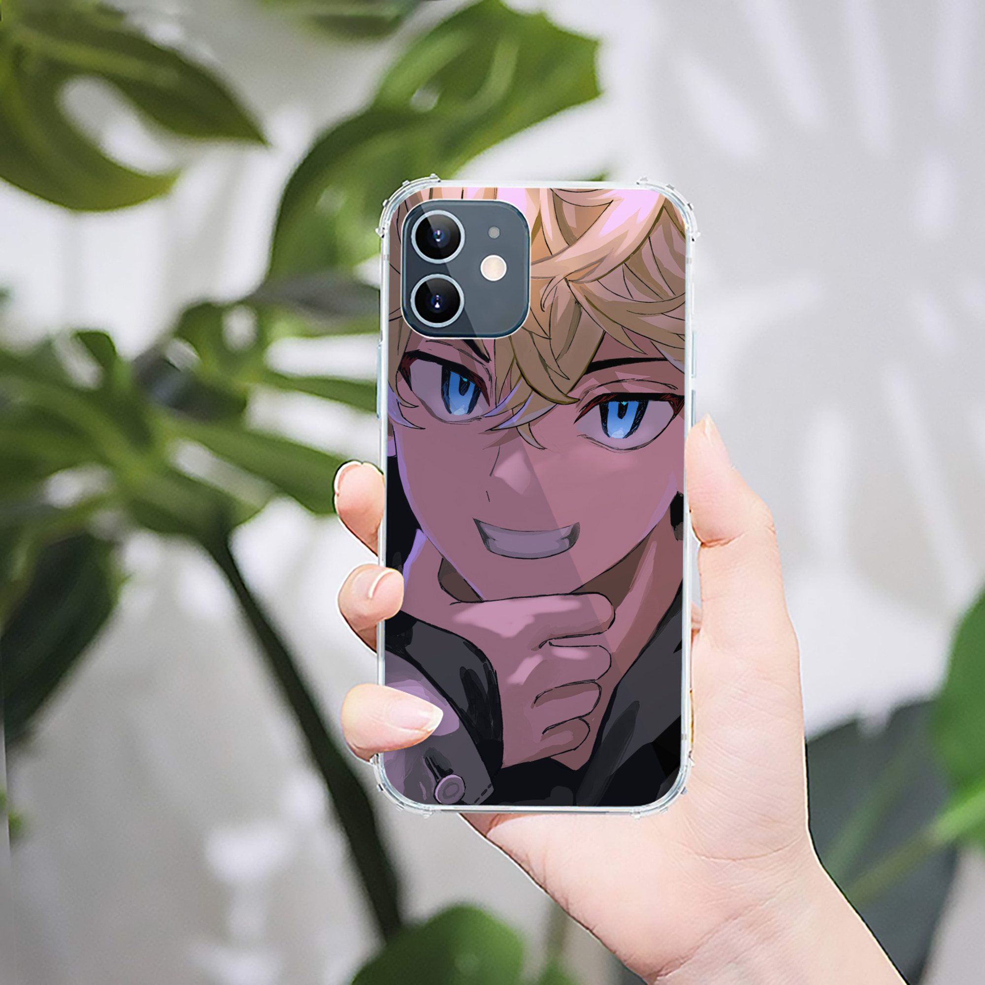 （画像用） 東京リベンジャーズ Tokyo Revengers 【iPhone 12シリーズ対応】透明スマホケース（クリアソフトケース）
